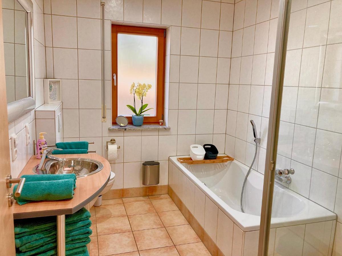 Ferienwohnung Gerne-Da Grossrinderfeld Exterior foto